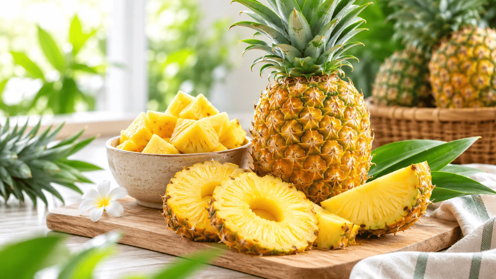 How to Tell When a Pineapple Is Ripe